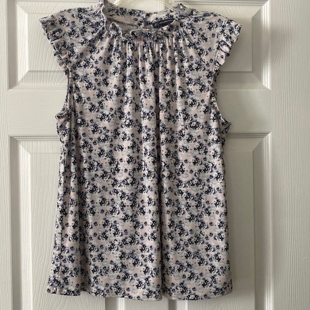 Adrianna Pepell multicolored sleeves top